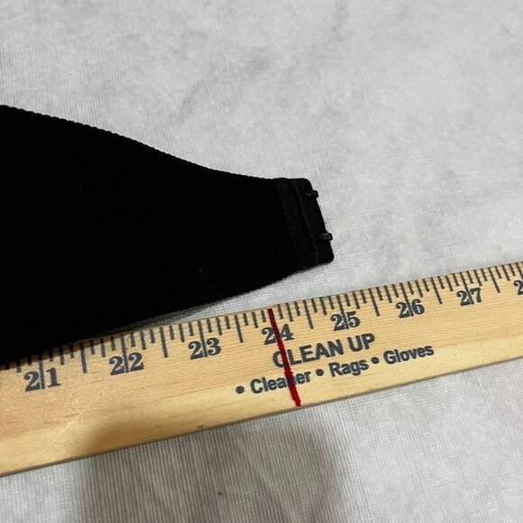 Felina Seamless Strapless Underwire Molded Cup Bra Black Smooth 32C - Picture 7 of 7